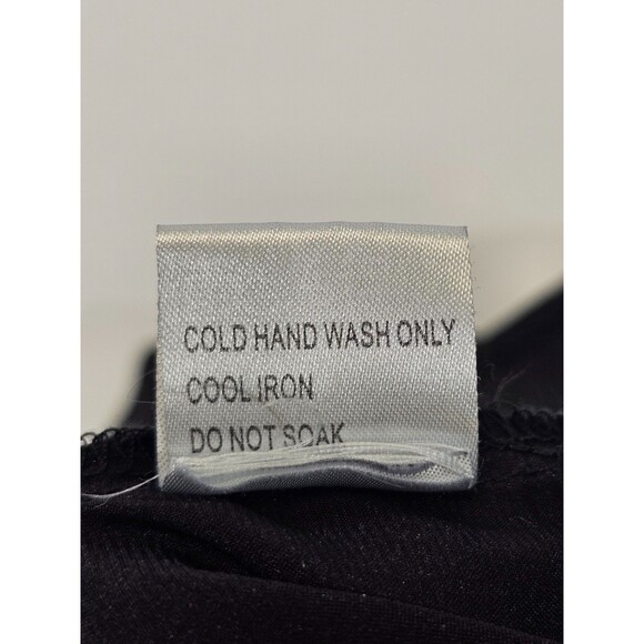 MDS Women's 6 Princess Polly Button Front Satin Long Sleeve Mini Dress Tunic EUC - Picture 8 of 8